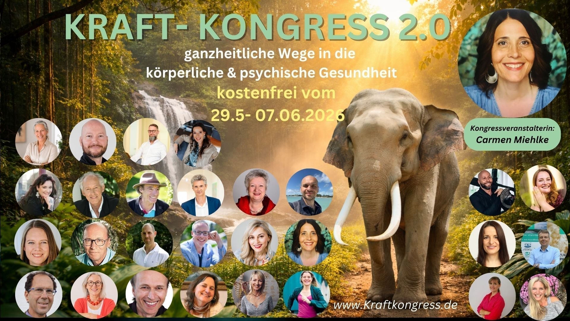 Kraft-Kongress 2.0: ganzheitliche Wege in die körperliche und psychische Gesundheit