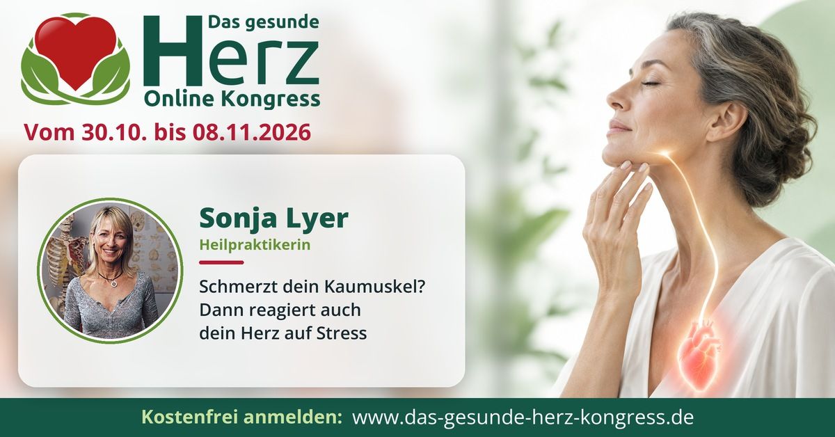 Einladung zum Online Kongress "Das gesunde Herz" vom 30.10. bis 8.11.2026 ❤️